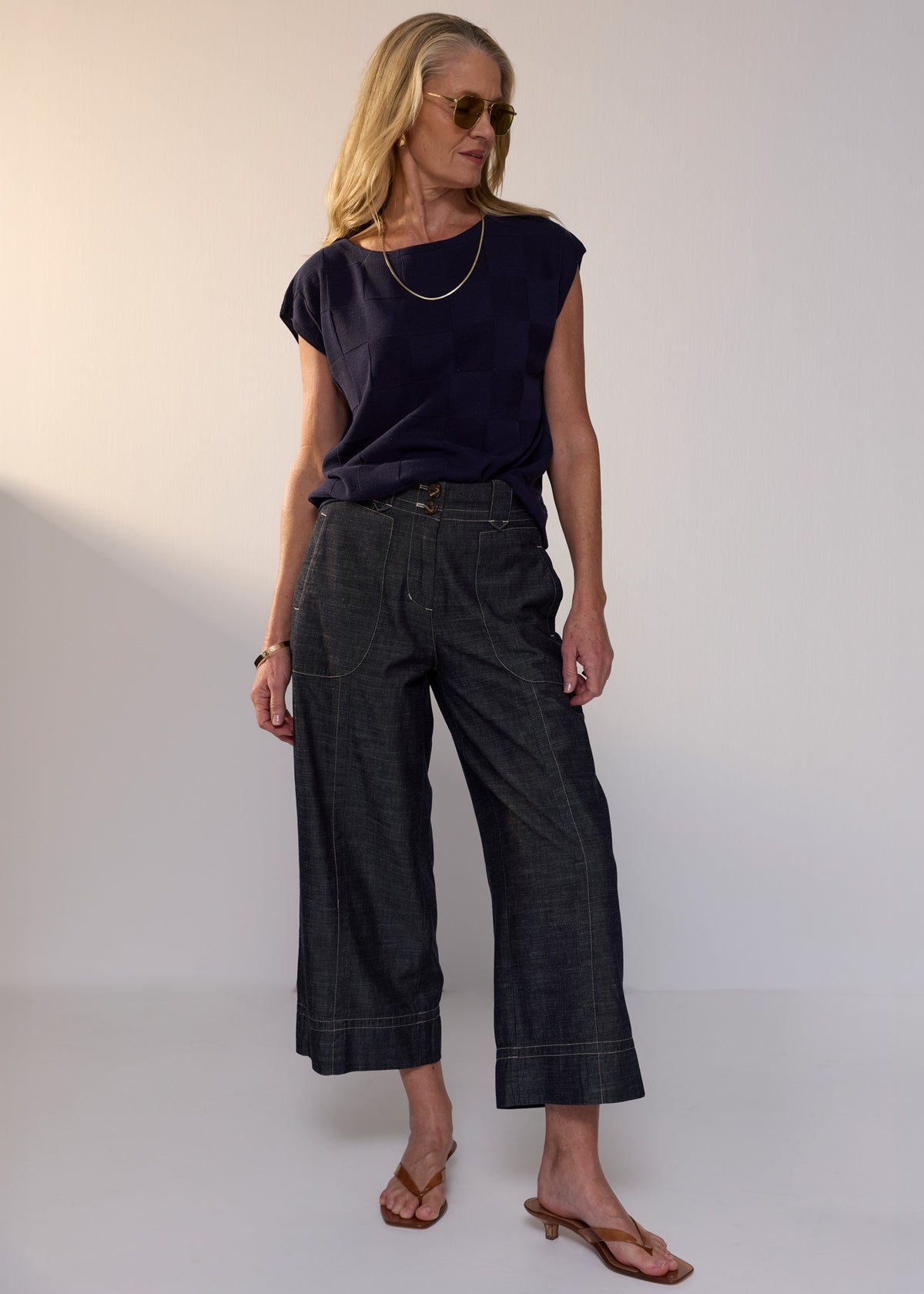 POL | Oskar Pant | Chambray