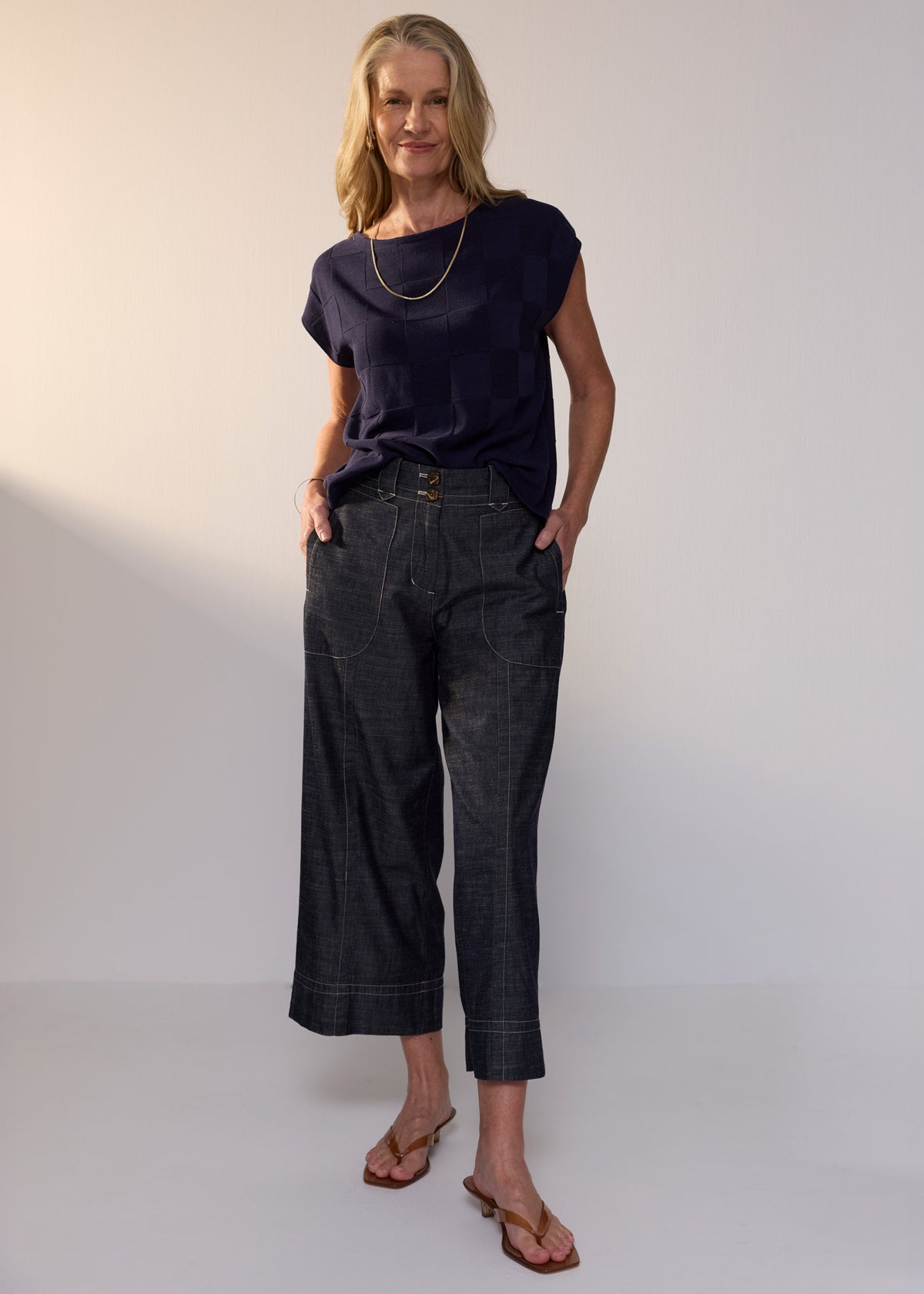 POL | Oskar Pant | Chambray