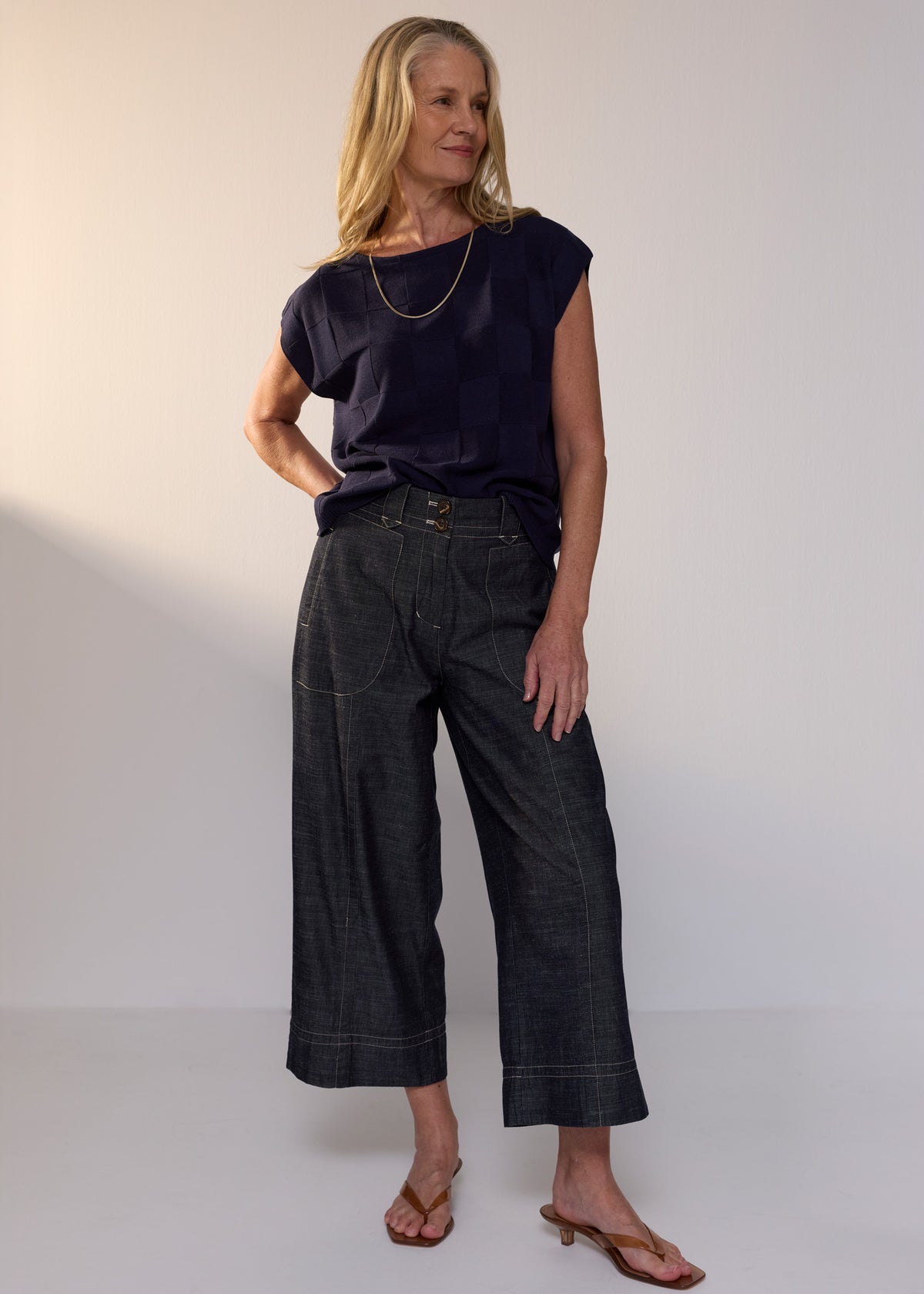 POL | Oskar Pant | Chambray