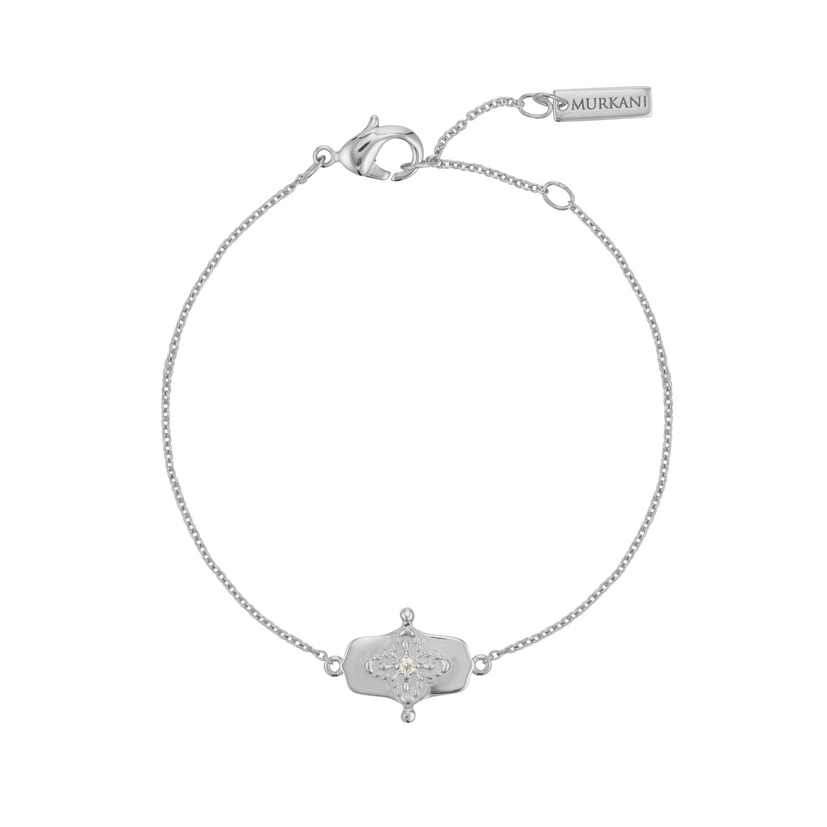 Murkani | Sahara Shield Bracelet | Sterling Silver