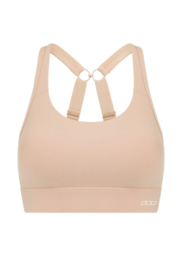 Lorna Jane Activewear Amy Maximum Support Sports Bra Almond EvvE COLLECTIVE