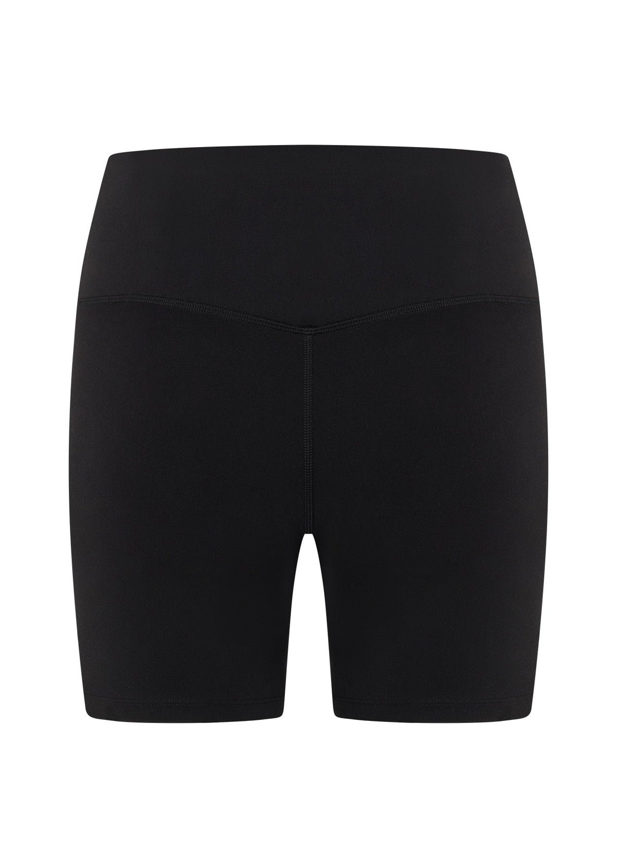 Lorna Jane | Lotus No Chafe Phone Pocket 16cm Bike Shorts | Recycled Black