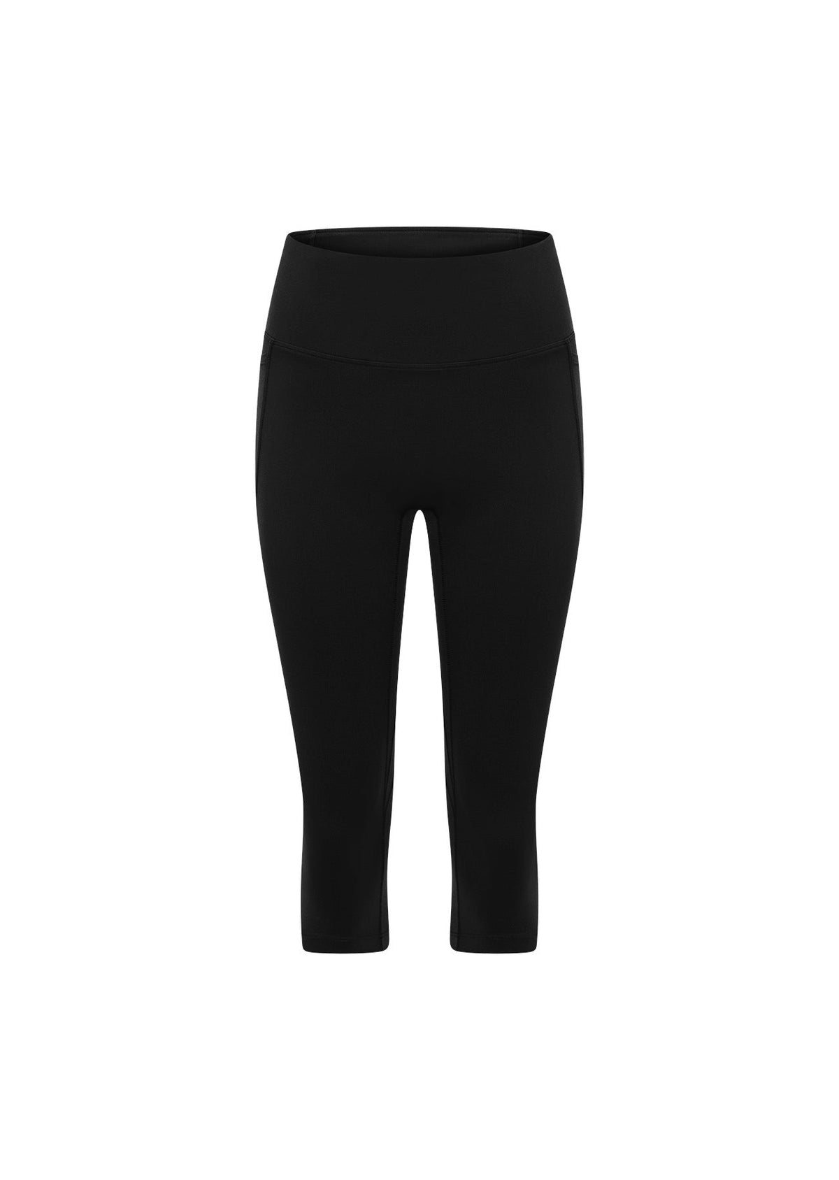 Lorna Jane | Amy No Ride 2 Pocket 3/4 Leggings | Black