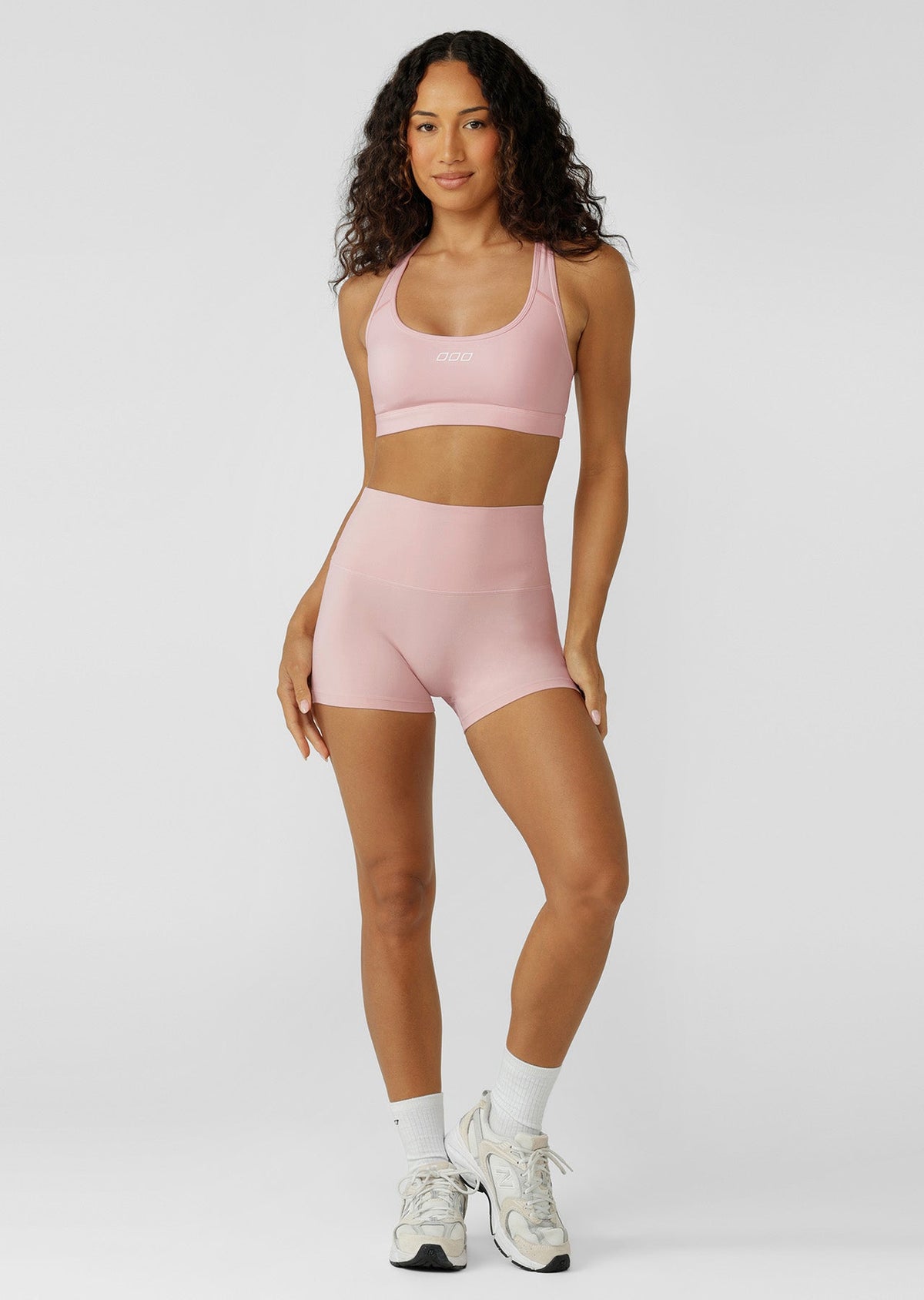 Lorna Jane | LJ Iconic Racerback Sports Bra | Enchanted Pink
