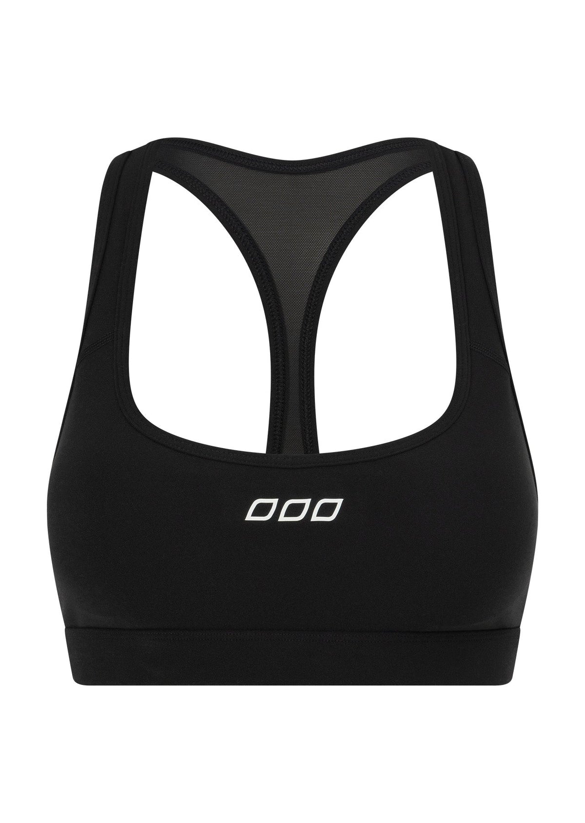 Lorna Jane | LJ Iconic Racerback Sports Bra | Recycled Black
