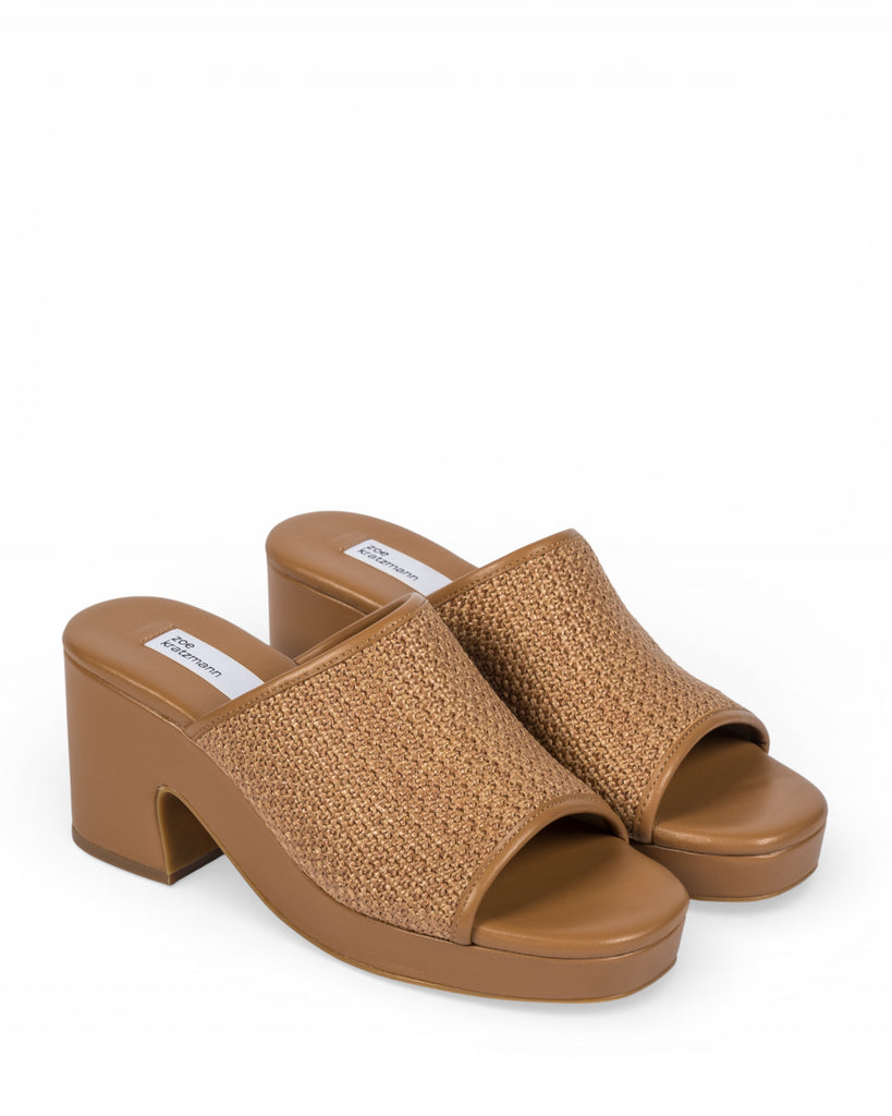 Zoe Kratzman | Percussion Mule | Pecan Fabric