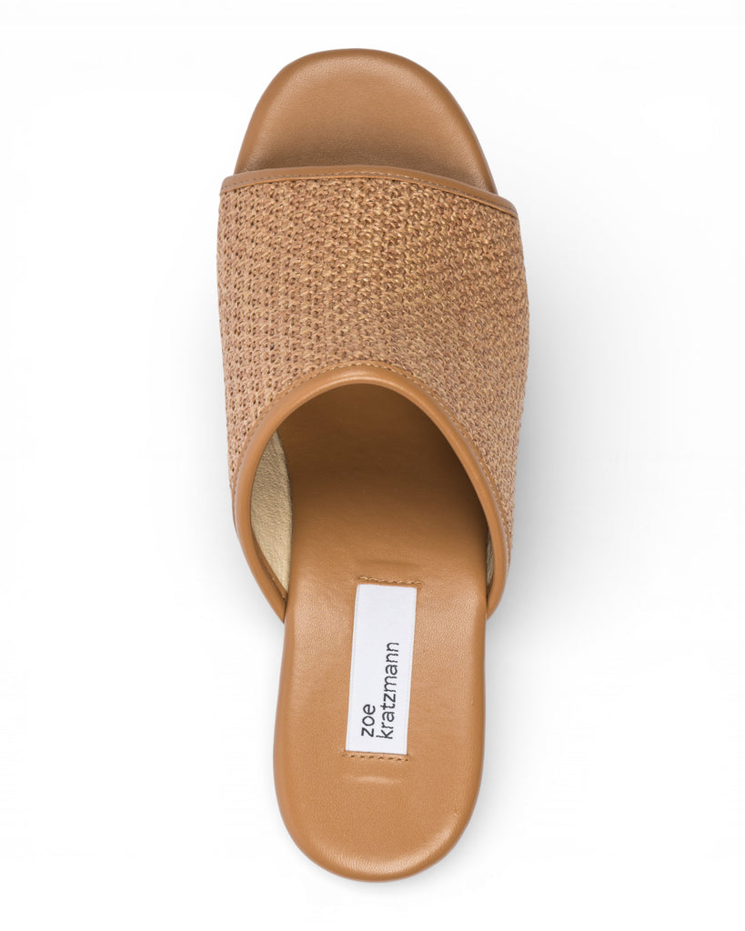 Zoe Kratzman | Percussion Mule | Pecan Fabric