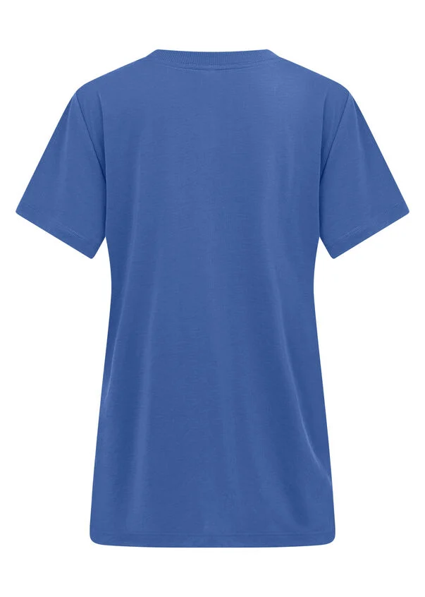 Lotus T-Shirt - Azure Blue