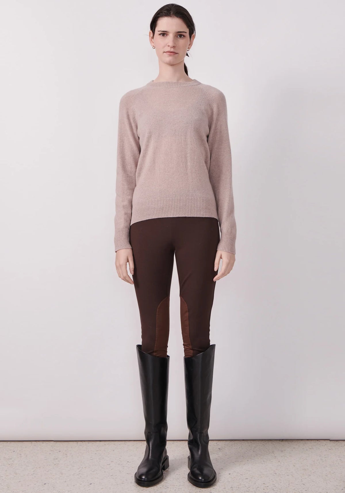 Ponti Riding Legging - Chocolate