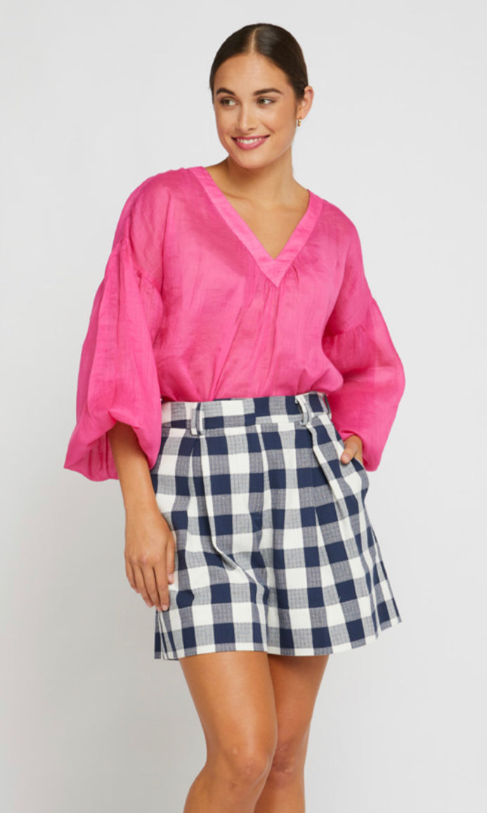 Lily Blouse - Magenta