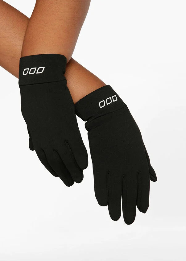 Thermal Running Gloves - Black