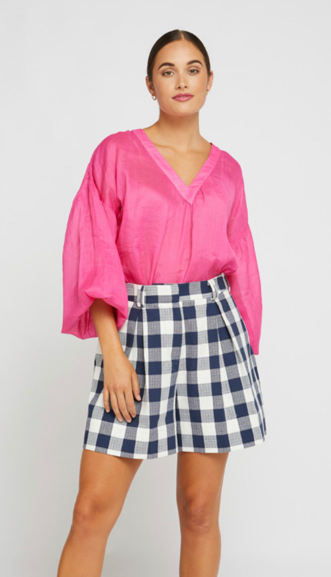 Lily Blouse - Magenta