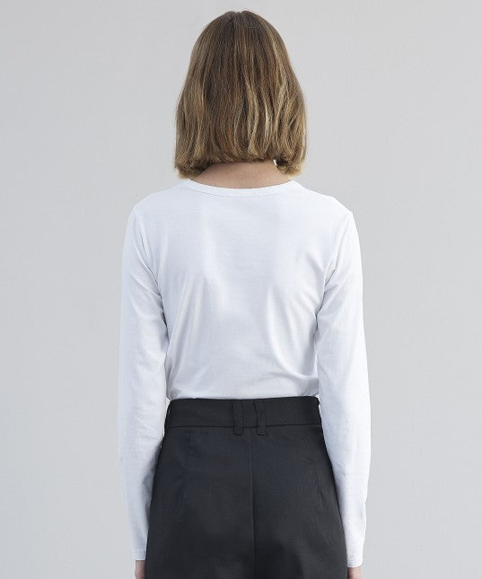 Milo Long Sleeve Top - White