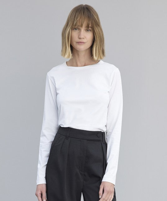 Milo Long Sleeve Top - White
